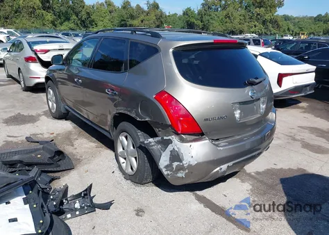 2004 Nissan Murano Se from USA, damaged, VIN JN8AZ08W24W335285
